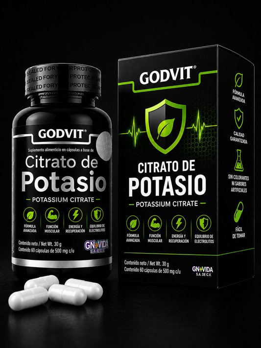 “GODVIT Citrato de Potasio Max”