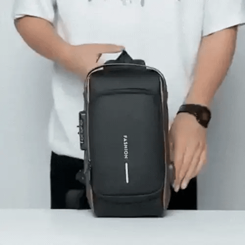 SecureGo Pro™ Bandolera Antirrobo USB Seguridad, Energía y Estilo