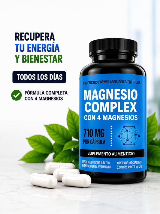 Suplemento Magnesio Complex 180 Capsulas