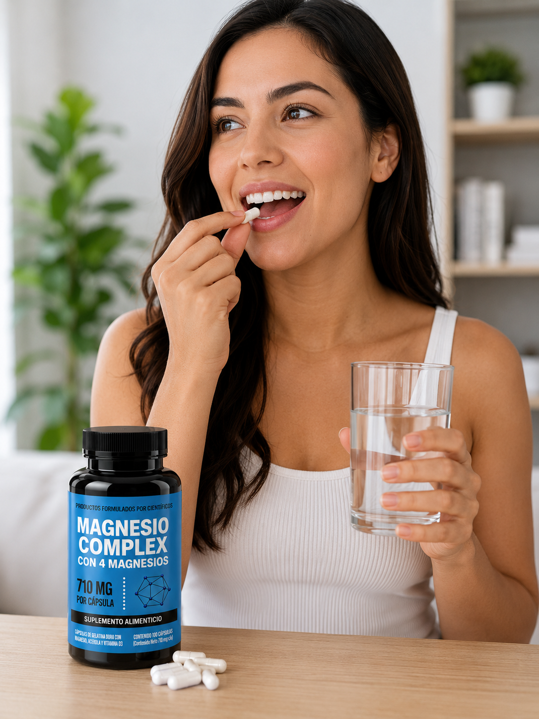 Suplemento Magnesio Complex 180 Capsulas