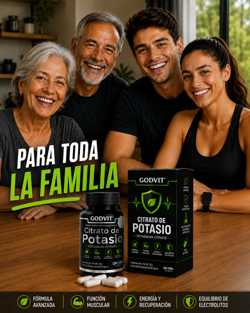 “GODVIT Citrato de Potasio Max”